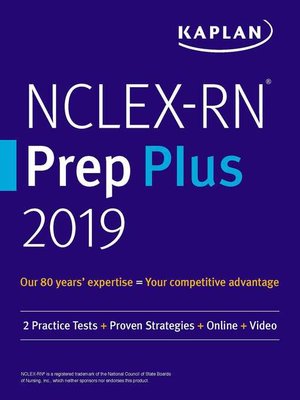cover image of NCLEX-RN Prep Plus 2019